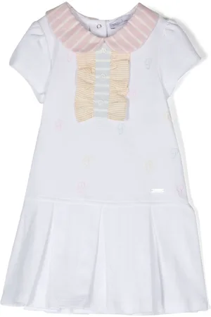 PATACHOU Stripe-print jersey-knit dress