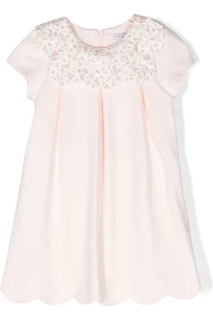 PATACHOU Scallop collar shift dress