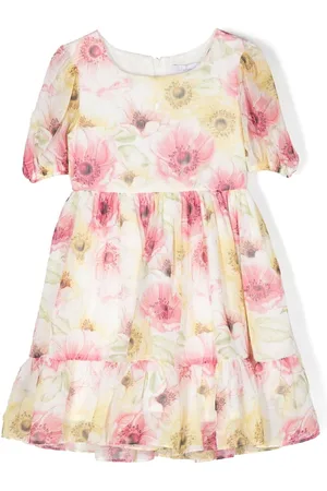 PATACHOU Floral-print flared dress