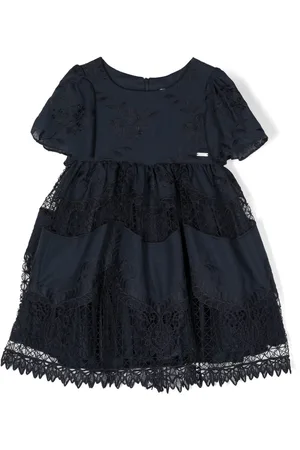 PATACHOU Floral-embroidered dress