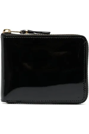 Comme des Garçons Patent leather zipped wallet