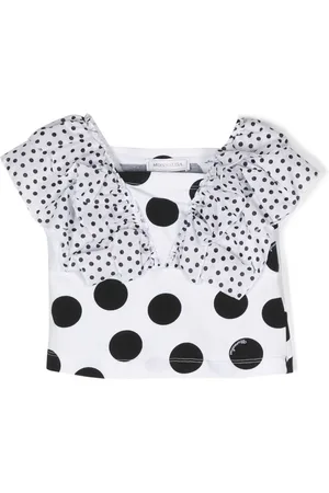 MONNALISA Polka-dot print top