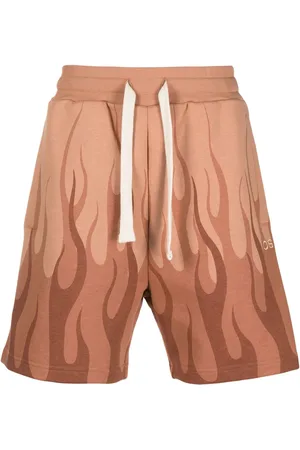Vision Of Super Flame-print cotton shorts