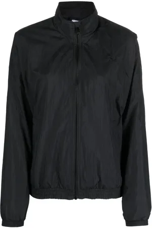 adidas Crinkle-effect zip-up jacket