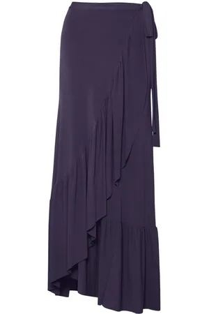 ERES Julia ruffled wrap skirt