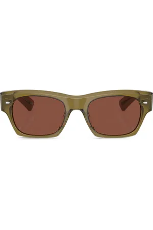 Oliver Peoples Kasdan rectangle-frame sunglasses
