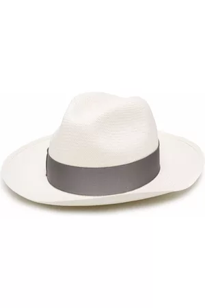 Borsalino Women Hats - Ribbon-detail sun hat