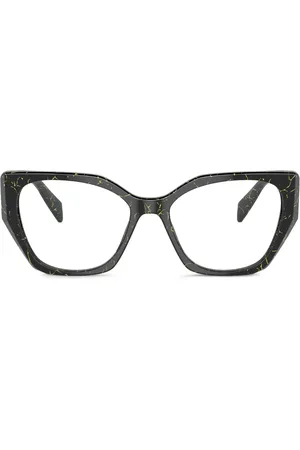 Prada Geometric frame glasses