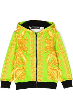 Versace Kids Versace Allover Kids Nylon Jacket for Boys