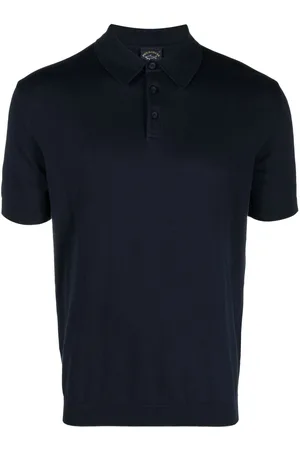 Paul & Shark Logo-patch cotton polo shirt
