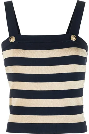Michael Kors Striped knitted top