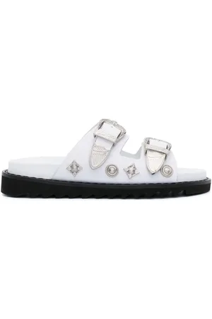 TOGA PULLA Double-buckle slip-on sandals