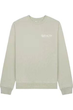 Sporty & Rich "60s Health" logo-print cotton jumper
