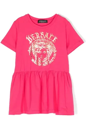 VERSACE Medusa-print short-sleeve dress