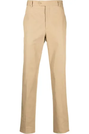Fursac Pressed-crease chino trousers