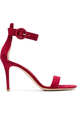 Gianvito Rossi Portofino 85mm suede sandals
