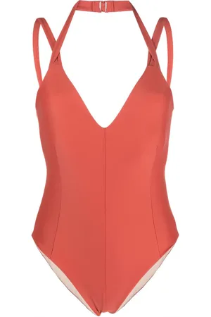 REJINA PYO V-neck one-piece