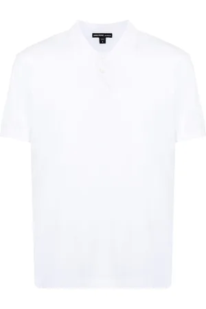 James Perse Luxe Lotus jersey polo shirt