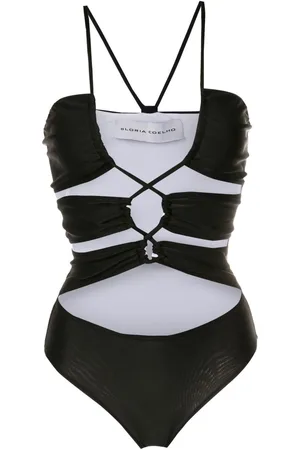 Gloria Coelho Maillot cut-out one-piece