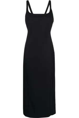 Emporio Armani Layered cutout midi dress