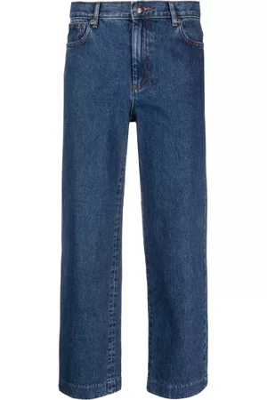 A.P.C. Women Straight Jeans - Cropped straight-leg jeans