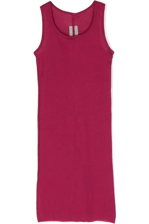 Rick Owens Long cotton tank top