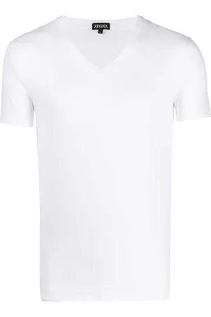 Ermenegildo Zegna V-neck stretch-cotton T-shirt