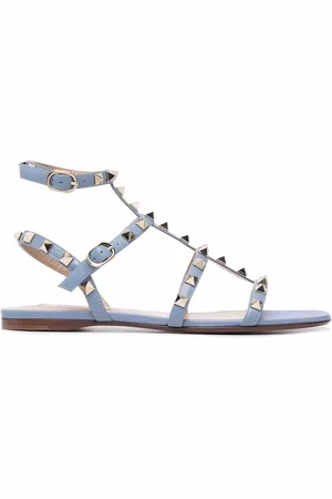 White Gladiator Strap Handmade Flat Sandal at Rs 250/pair in Jaipur | ID:  16422707033