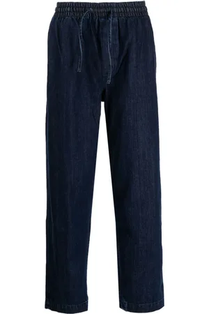 YMC Alva drawstring denim skater trousers