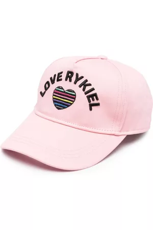 Sonia Rykiel Enfant Hats - Embroidered-logo cotton cap