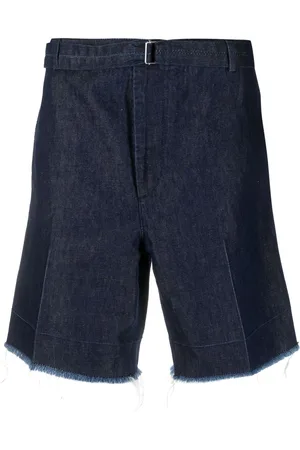 Lanvin Frayed denim shorts
