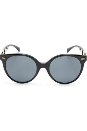 VERSACE Round-frame tinted sunglasses