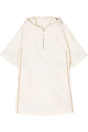 Moncler Short-sleeve hooded dress