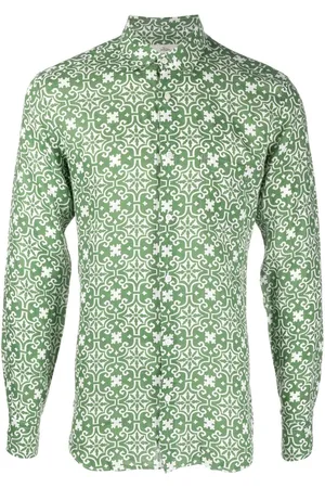 PENINSULA SWIMWEAR Graphic-print long-sleeve shirt