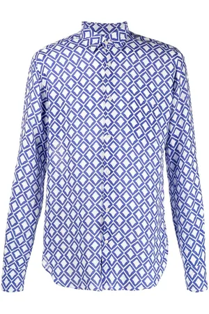 PENINSULA SWIMWEAR All-over graphic-print shirt