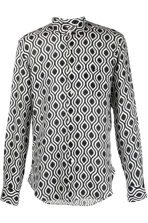 PENINSULA SWIMWEAR All-over graphic-print shirt