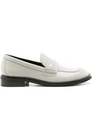 Sarah Chofakian Eliza leather loafers