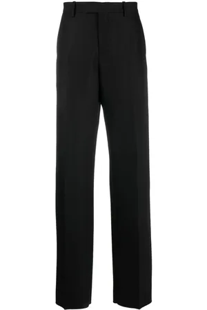 OFF-WHITE Straight-leg tailored trousers
