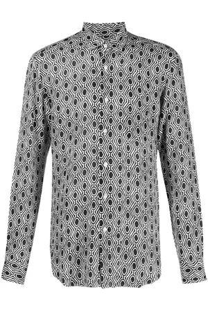 PENINSULA SWIMWEAR All-over graphic-print shirt