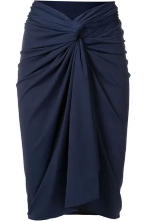 Lygia & Nanny Orixa tied-waist skirt