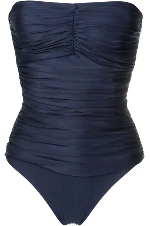 Lygia & Nanny Melissa gathered-detail swimsuit