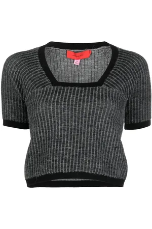 ECKHAUS LATTA Amoretto cropped T-shirt