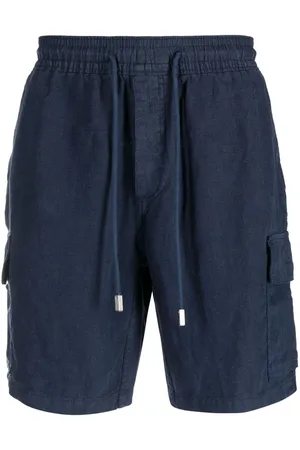 Vilebrequin Logo-patch linen shorts