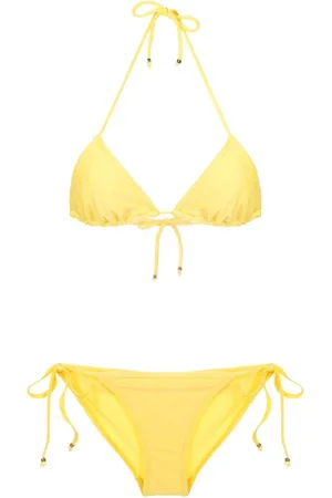 AMIR SLAMA Self-tie triangle bikini