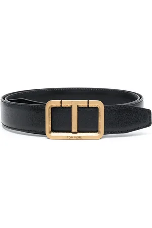 Tom Ford Logo-buckle leather belt