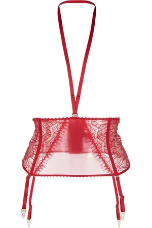 MAISON CLOSE Accrochet Coeur suspender belt