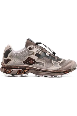 11 BY BORIS BIDJAN SABERI Distressed low-top sneakers