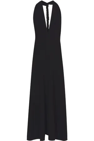 Proenza Schouler Matte crepe twist back dress