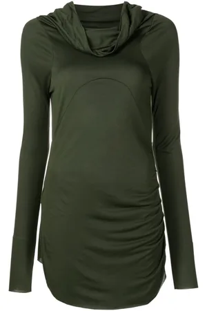 Uma Raquel Davidowicz Cowl-neck long-sleeve T-shirt