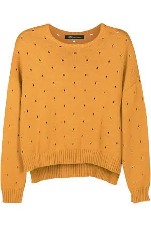 Jumpers in the color yellow for Women on sale